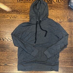 Gray Hooded Sweatshirt